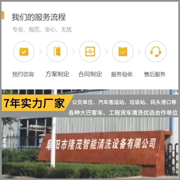 全自動(dòng)商混車(chē)龍門(mén)洗車(chē)機(jī)